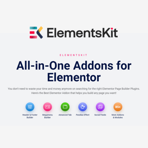 Download Elements Kit – All In One Addons For Elementor Page Builder @ Only $4.99