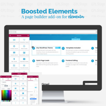 Download Boosted Elements – Page Builder Add-on for Elementor @ Only $4.99