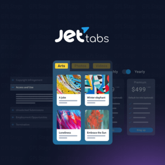 Download JetTabs For Elementor @ Only $4.99