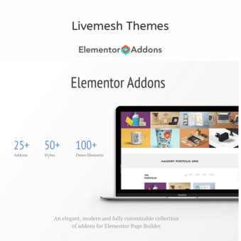 Download Livemesh Addons for Elementor Premium @ Only $4.99