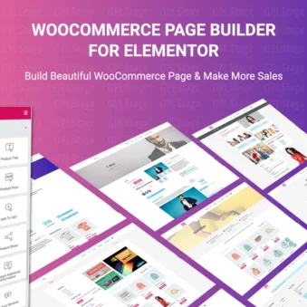 Download WooCommerce Page Builder For Elementor @ Only $4.99
