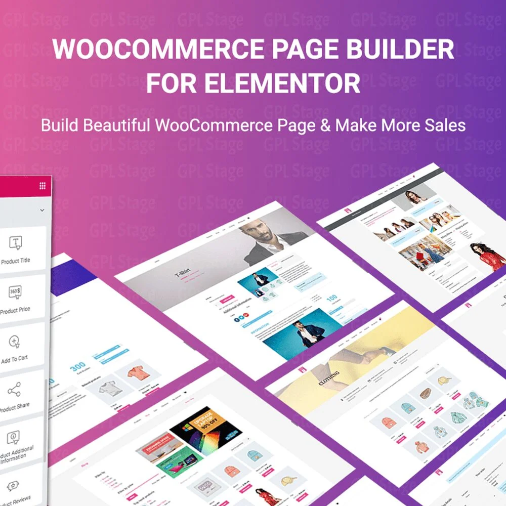 WooCommerce Page Builder For Elementor