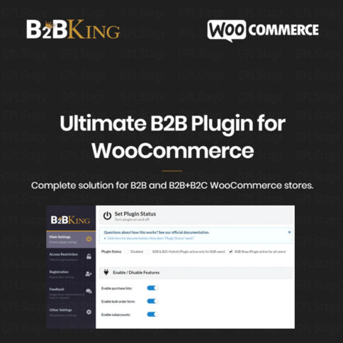 Download B2Bking – The Ultimate Woocommerce B2B &Amp; Wholesale Plugin @ Only $4.99