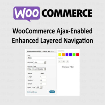 Download WooCommerce Ajax-Enabled Enhanced Layered Navigation @ Only $4.99