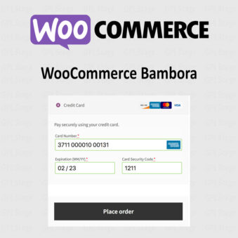 Download WooCommerce Bambora (Beanstream) @ Only $4.99