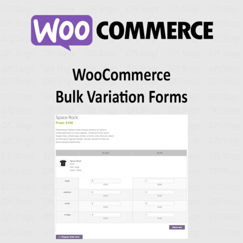 Download Woocommerce Bulk Variation Forms @ Only $4.99