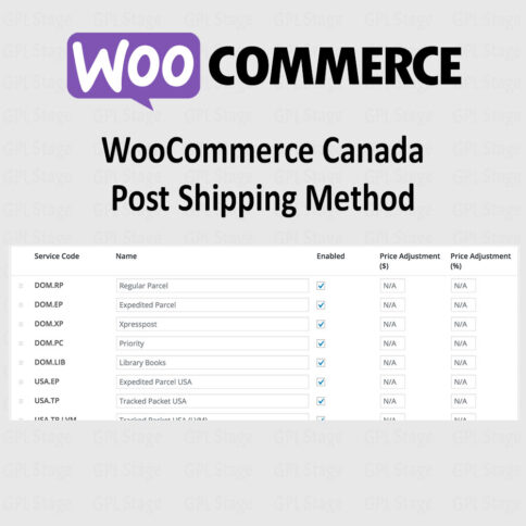 Download Woocommerce Canada Post Shipping Method @ Only $4.99