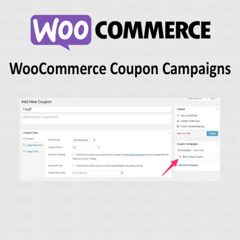 Download Woocommerce Coupon Campaigns @ Only $4.99