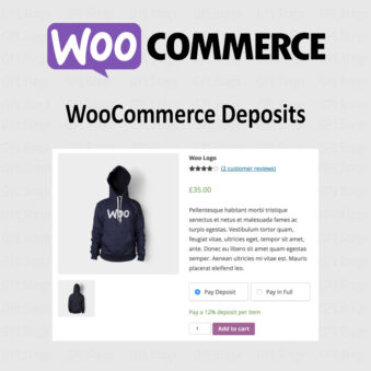 Download WooCommerce Deposits @ Only $4.99