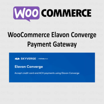 Download WooCommerce Elavon Converge Payment Gateway @ Only $4.99