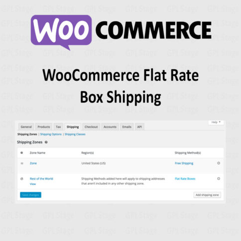 Download Woocommerce Flat Rate Box Shipping @ Only $4.99