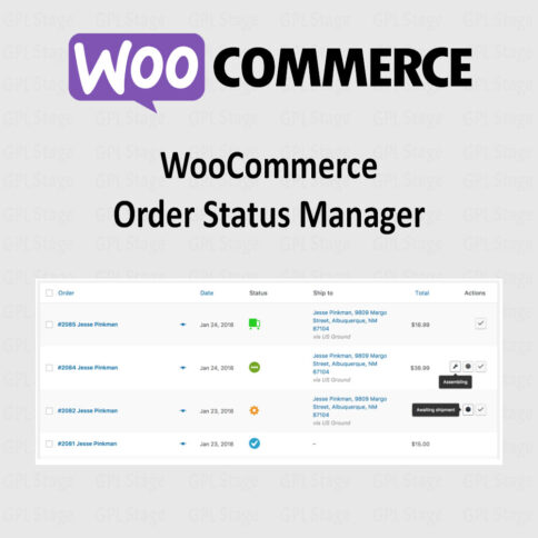 Download Woocommerce Order Status Manager @ Only $4.99