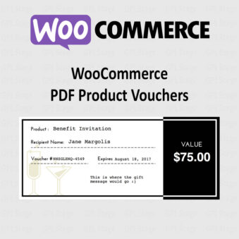 Download WooCommerce PDF Product Vouchers