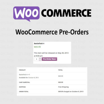 Download WooCommerce Pre-Orders @ Only $4.99