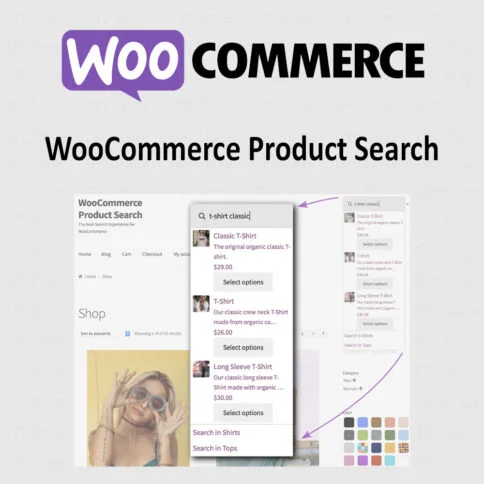 Download Woocommerce Product Search @ Only $4.99