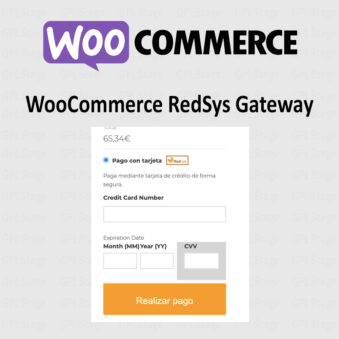 Download WooCommerce RedSys Gateway @ Only $4.99