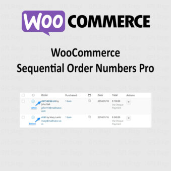 Download WooCommerce Sequential Order Numbers Pro @ Only $4.99