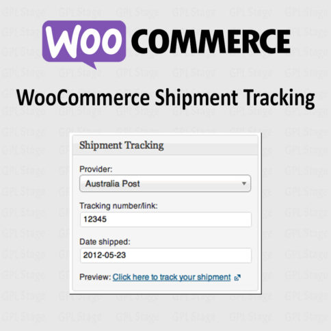 Download Woocommerce Shipment Tracking @ Only $4.99