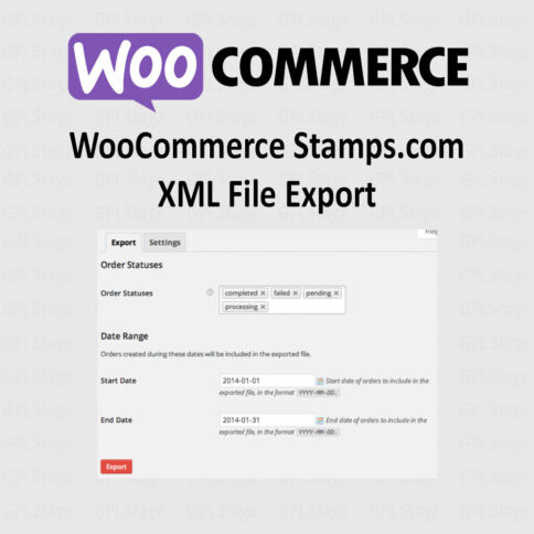 Download Woocommerce Stamps.com Xml File Export @ Only $4.99