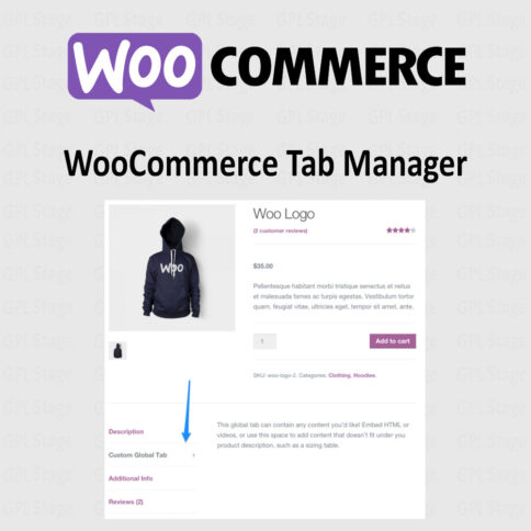 Download Woocommerce Tab Manager @ Only $4.99