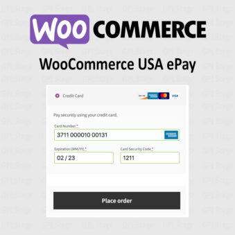 Download WooCommerce USA ePay @ Only $4.99