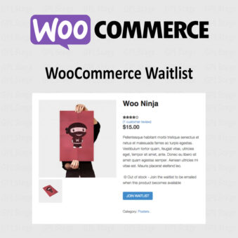 Download WooCommerce Waitlist @ Only $4.99