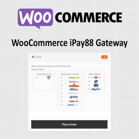 Download Woocommerce Ipay88 Gateway @ Only $4.99