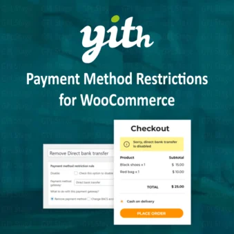 Download YITH Payment Method Restrictions for WooCommerce @ Only $4.99