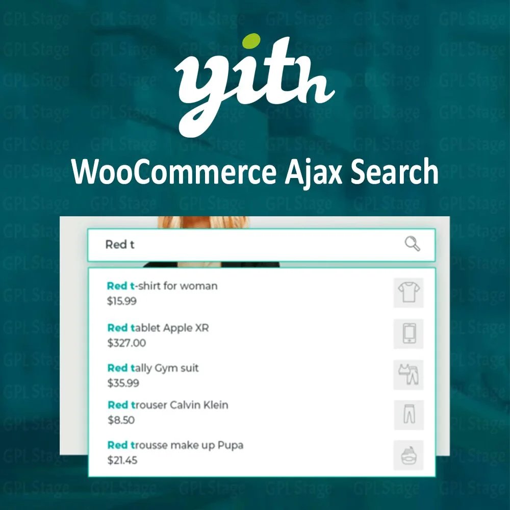 Download YITH WooCommerce Ajax Search Premium @ Only $4.99