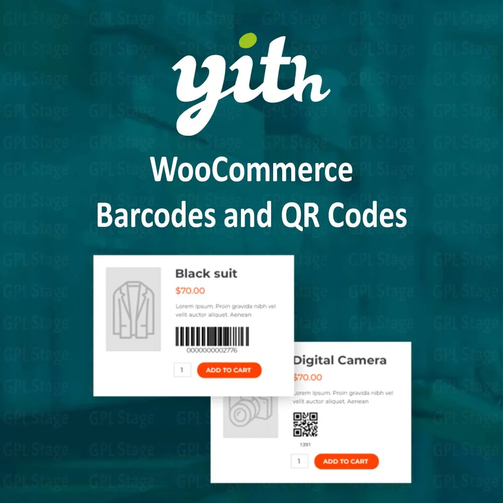 Download YITH WooCommerce Barcodes and QR Codes Premium @ Only $4.99