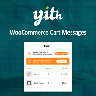 Download YITH WooCommerce Cart Messages @ Only $4.99