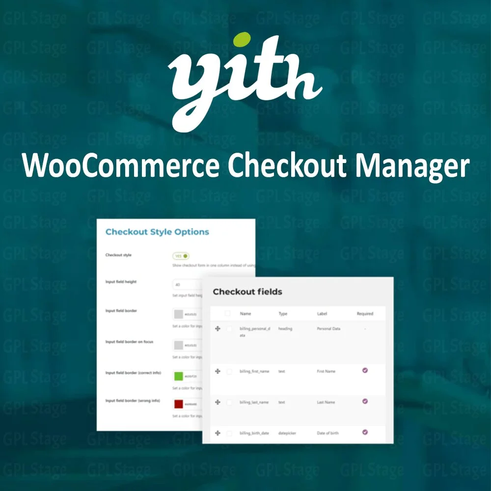 YITH WooCommerce Checkout Manager