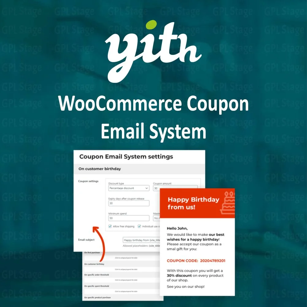 YITH WooCommerce Coupon Email System