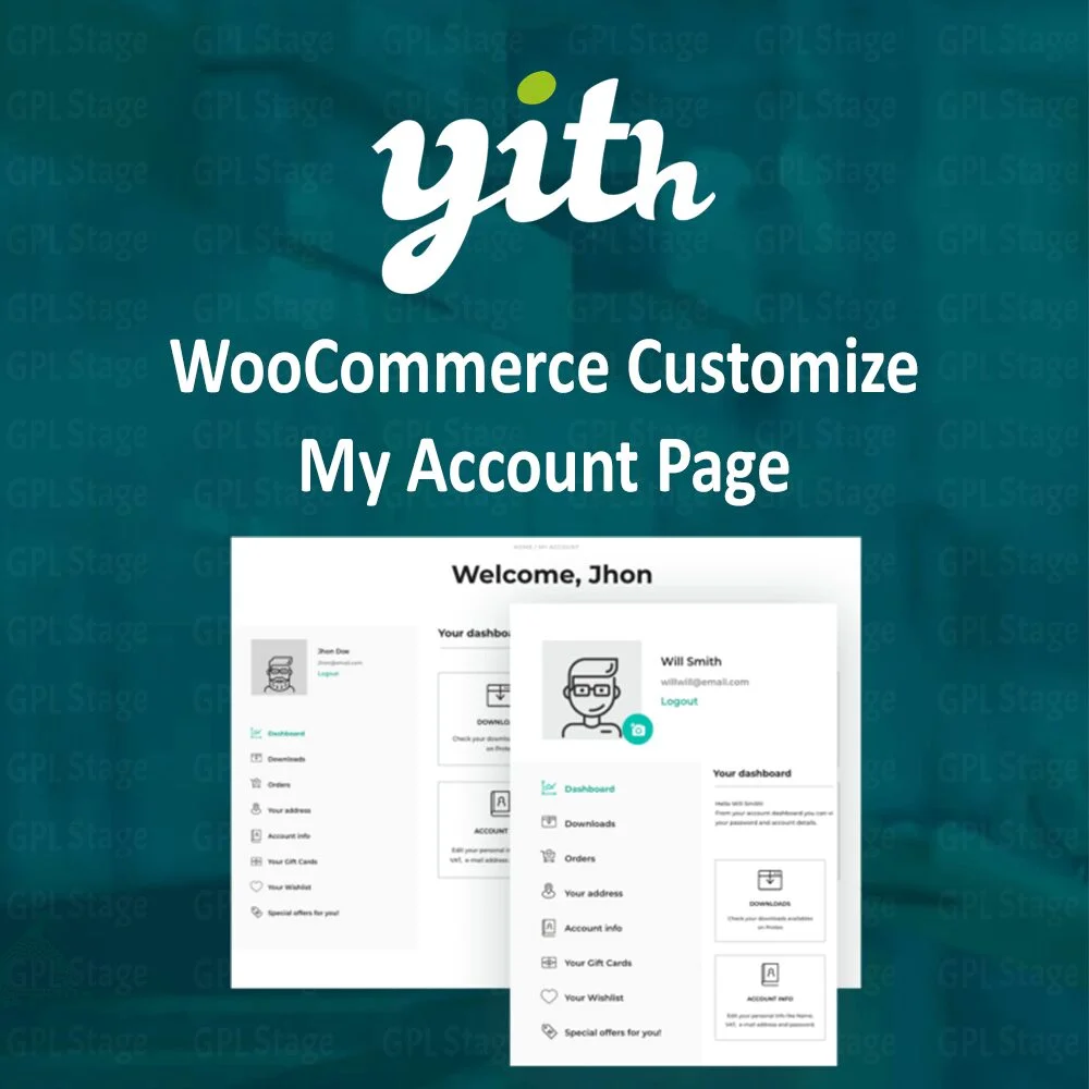 YITH WooCommerce Customize My Account Page