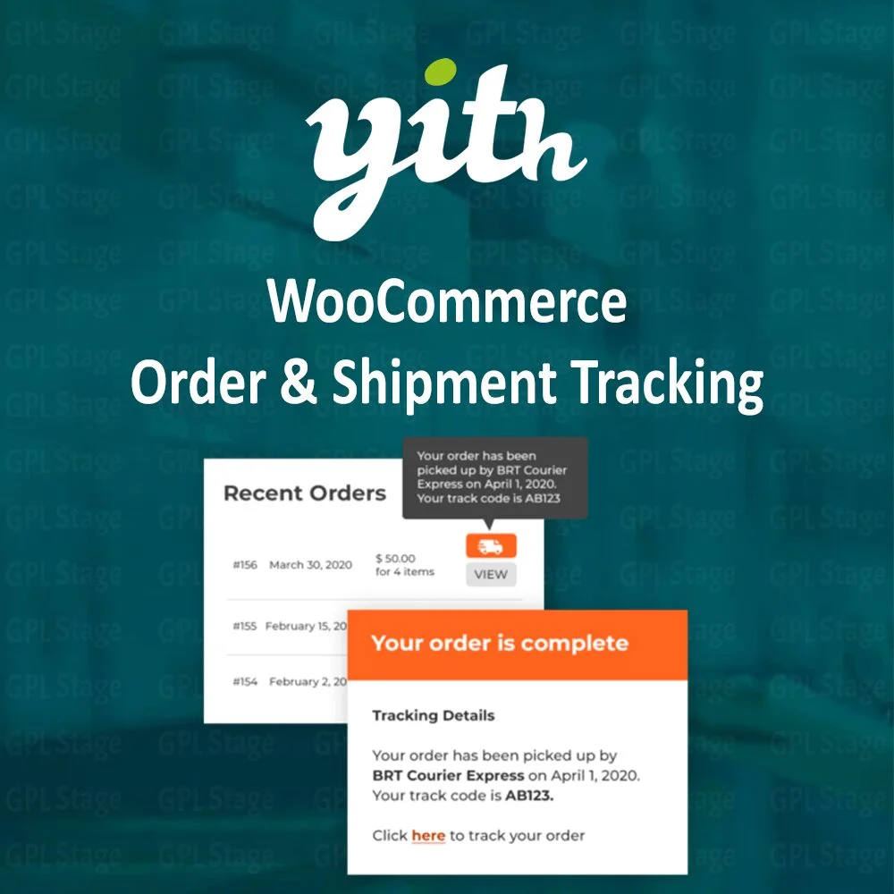 YITH WooCommerce Order & Shipment Tracking