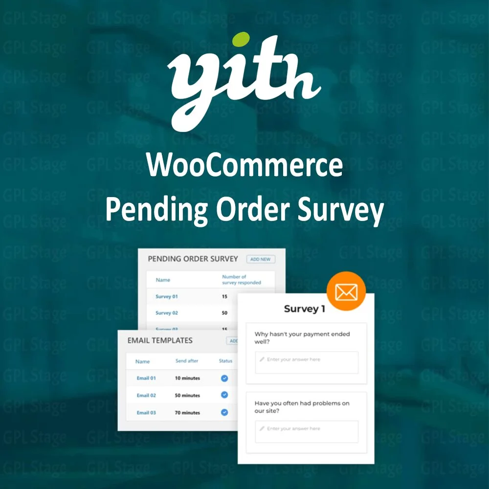 Download YITH WooCommerce Pending Order Survey @ Only $4.99