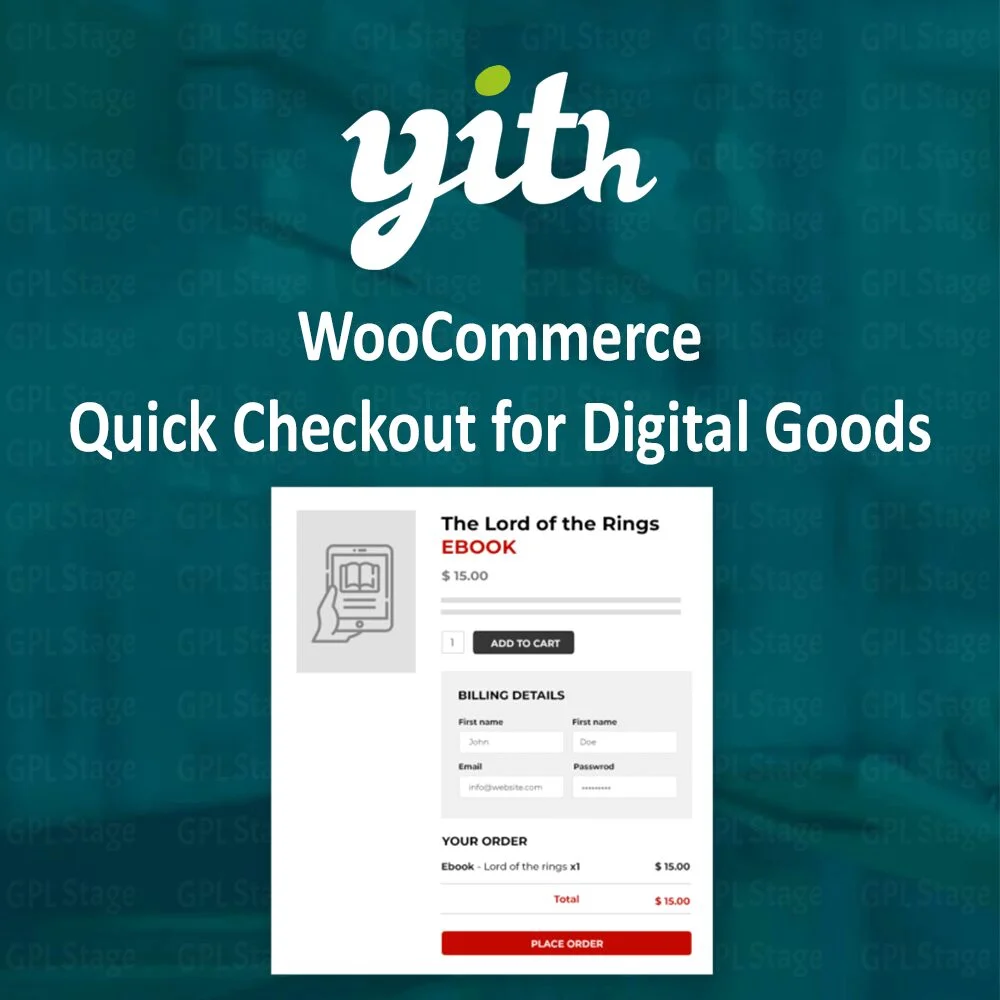 Download YITH WooCommerce Quick Checkout for Digital Goods @ Only $4.99