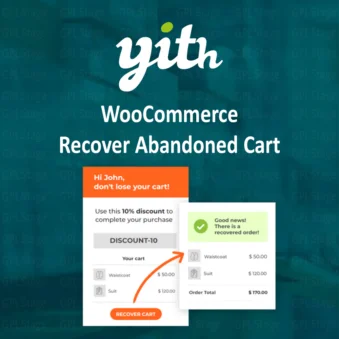 Download YITH WooCommerce Recover Abandoned Cart @ Only $4.99