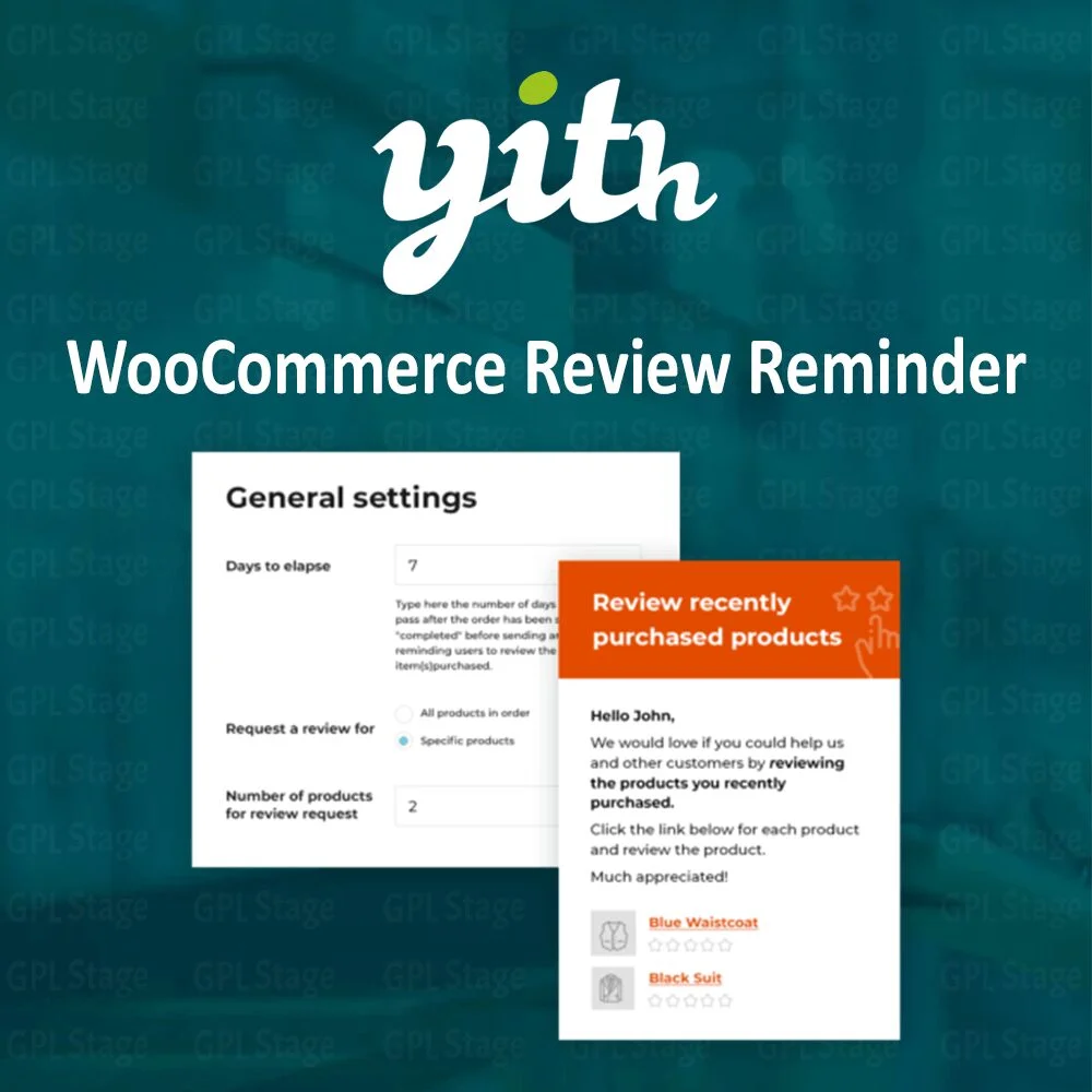 YITH WooCommerce Review Reminder