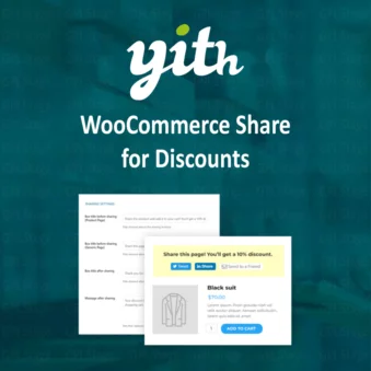 Download YITH WooCommerce Share for Discounts @ Only $4.99