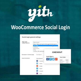 Download YITH WooCommerce Social Login @ Only $4.99