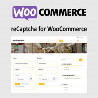 Download reCaptcha for WooCommerce @ Only $4.99