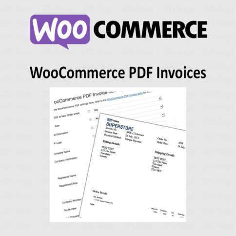 Download Woocommerce Pdf Invoices @ Only $4.99