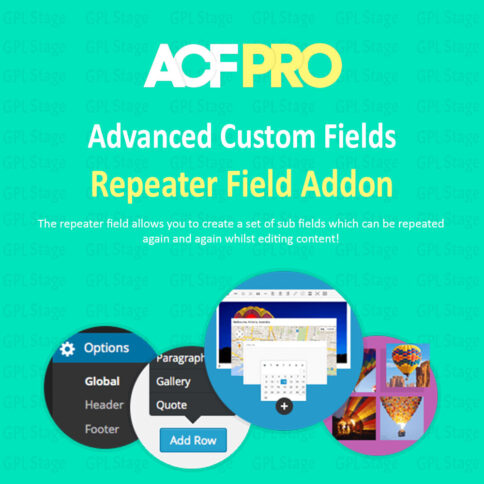 Download Advanced Custom Fields Repeater Field Addon @ Only $4.99