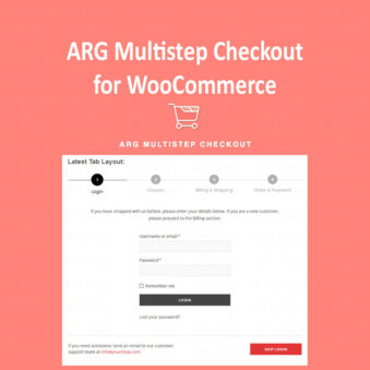 Download ARG Multistep Checkout for WooCommerce @ Only $4.99