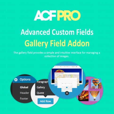 Download Advanced Custom Fields Gallery Field Addon @ Only $4.99