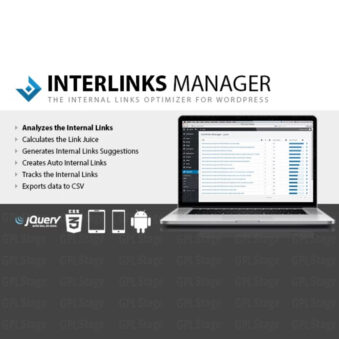Download Interlinks Manager – Internal Links Optimizer for WordPress @ Only $4.99