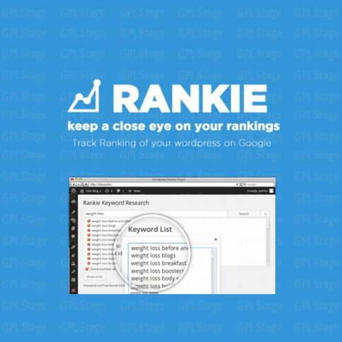 Download Rankie – Wordpress Rank Tracker Plugin @ Only $4.99