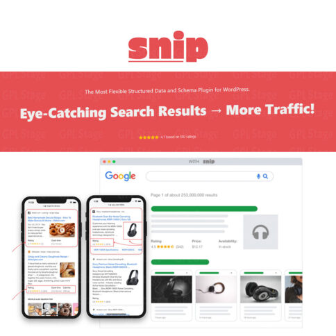 Download Snip – The Rich Snippets (Pro) @ Only $4.99