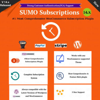 Download SUMO Subscriptions – WooCommerce Subscription System @ Only $4.99